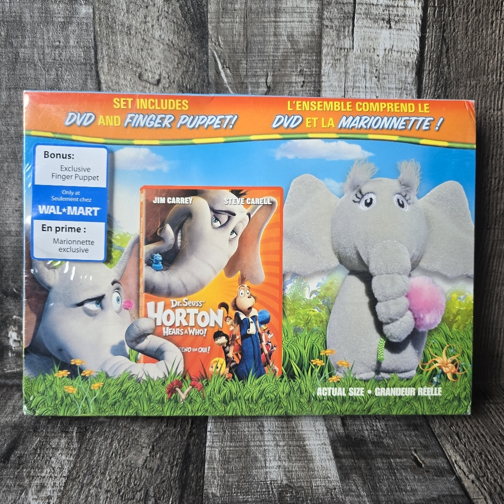 Horton Hears a Who! DVD And Finger Puppet Set